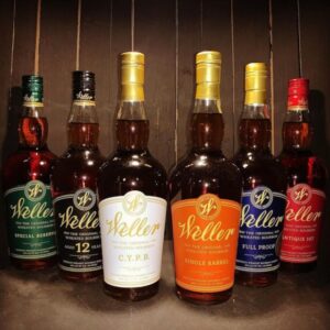 Quality Weller Whiskey pallets liquidation